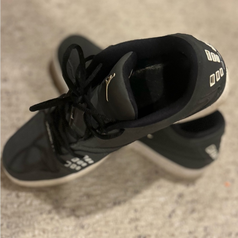 Jordan Black and White Sneakers